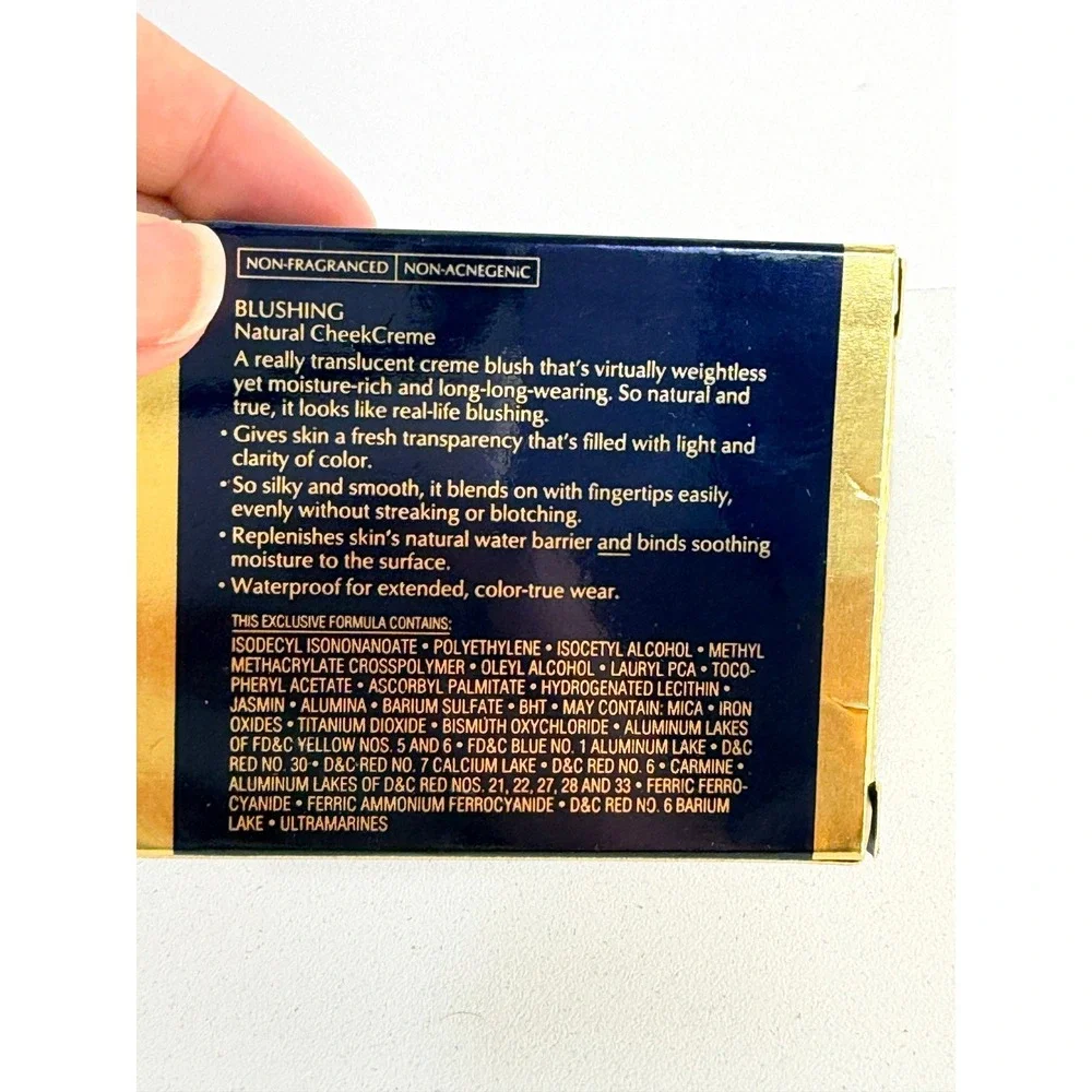 Estee Lauder Blushing Natural CheekCreme Plum Passion 06 Cream Blush very RARE